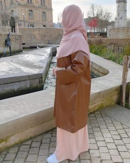 Veste simili cuir femme