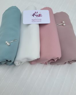 Pack de 4 Hijabs soie de Médine