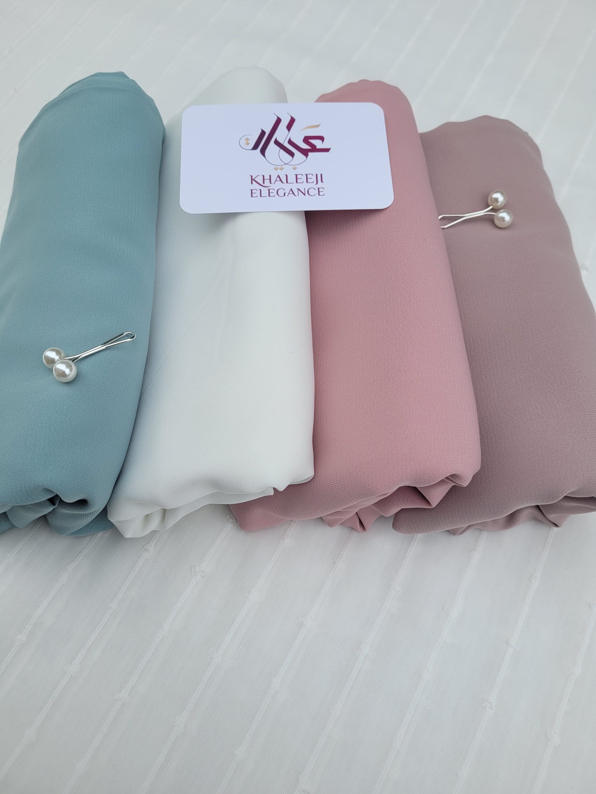 Pack de 4 Hijabs soie de Médine