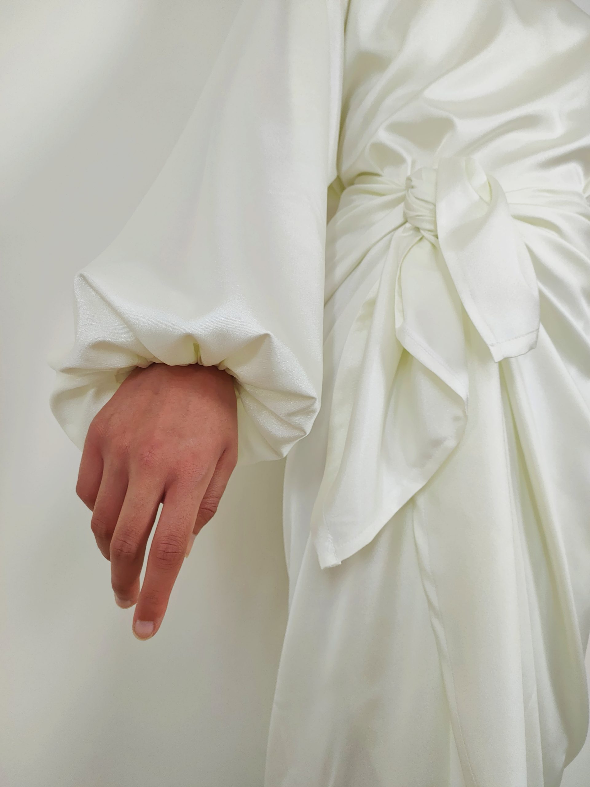 Robe drapée Narjis – Image 5