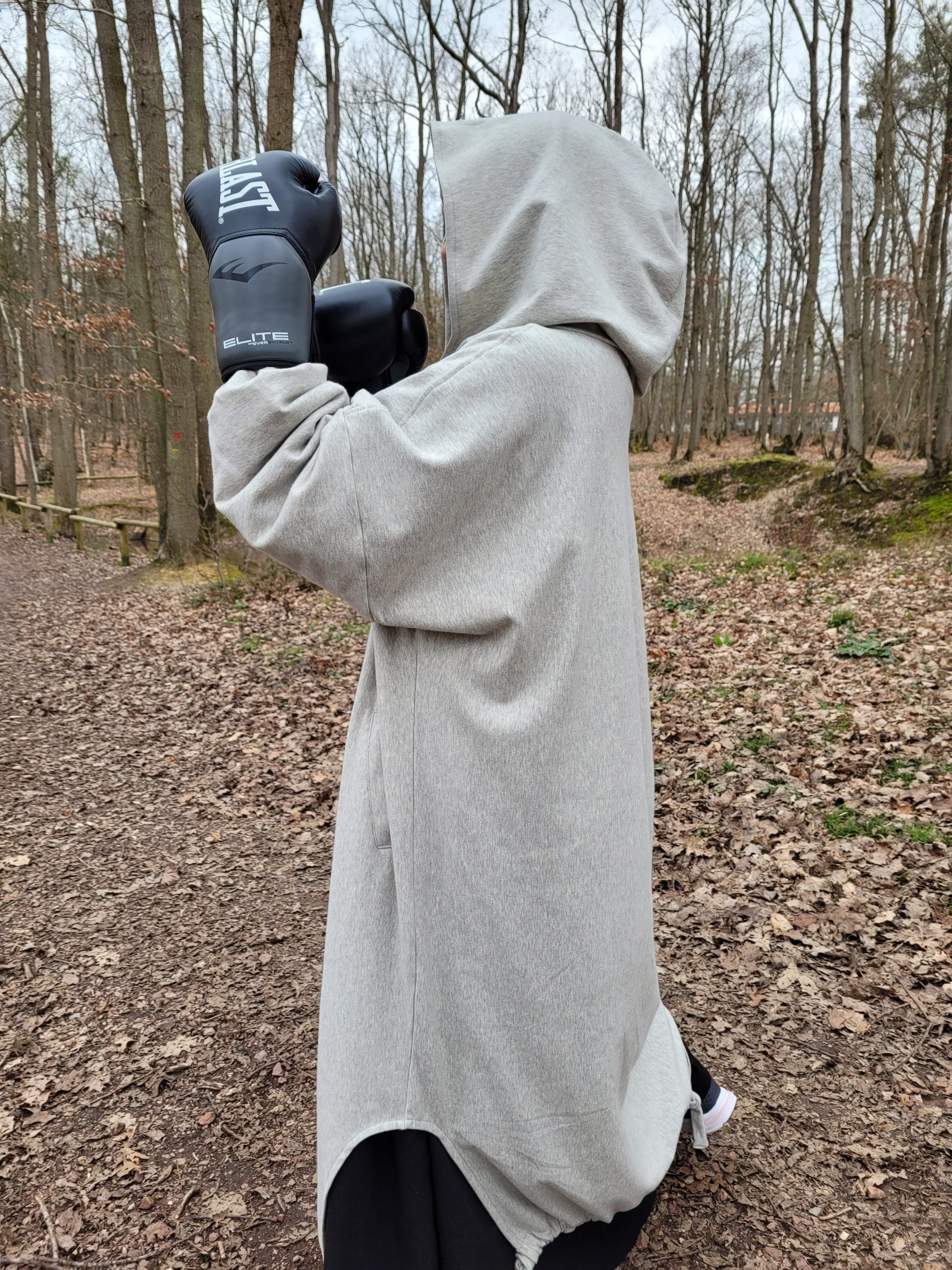 Robe sweat, Hoodie Dress – Image 4