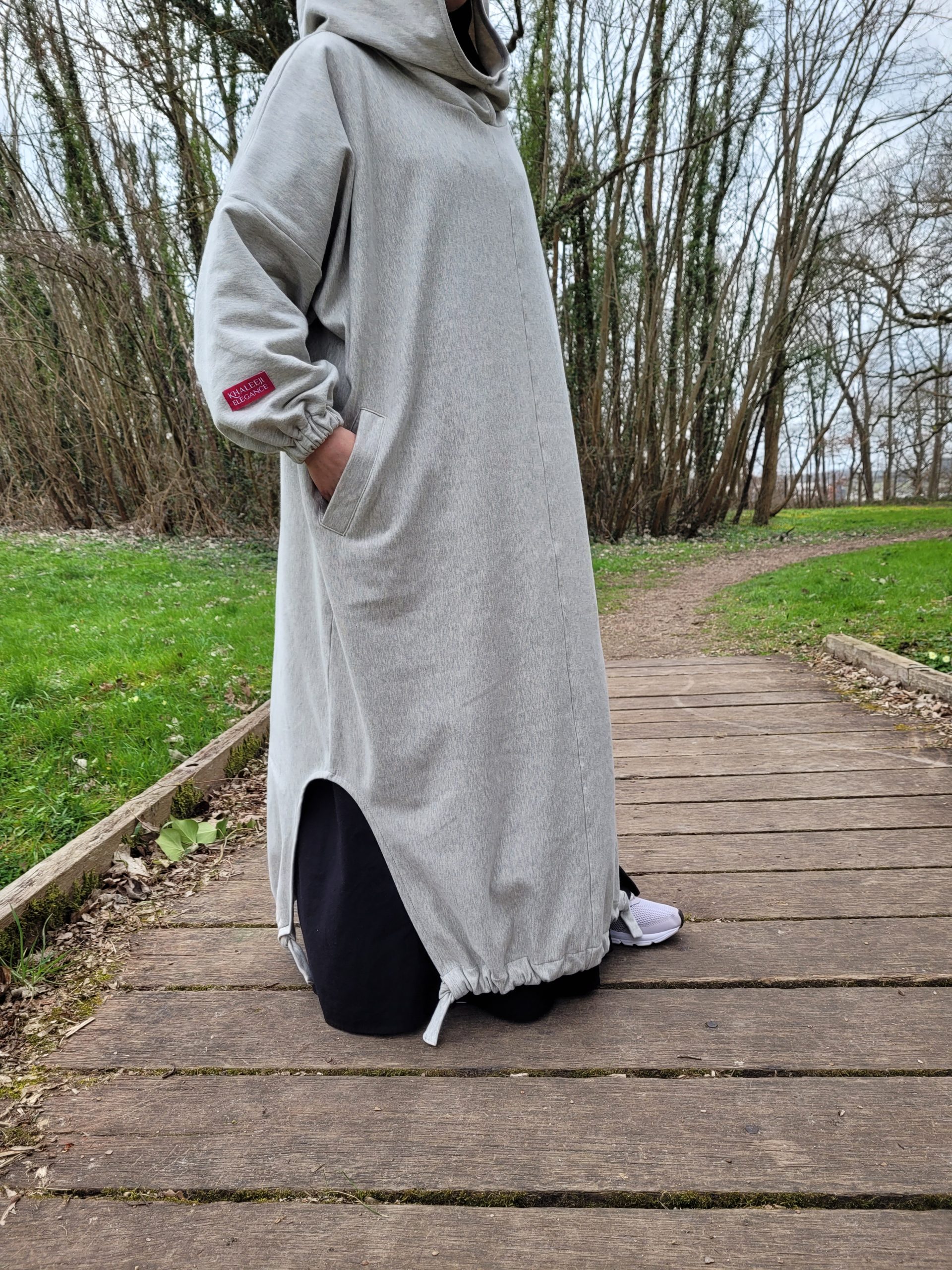 Robe sweat, Hoodie Dress – Image 5