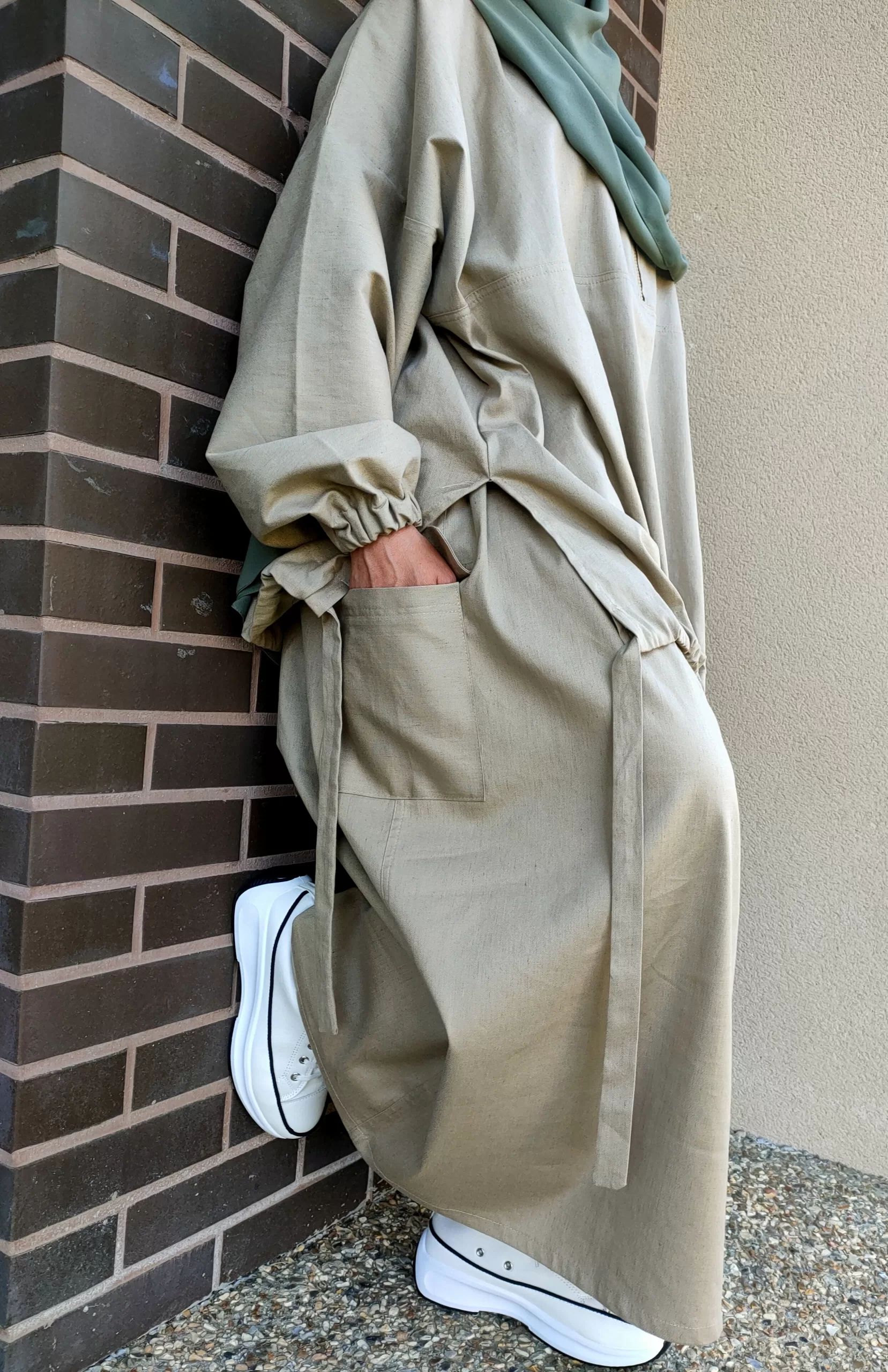 Ensemble cargo femme Beige – Image 4